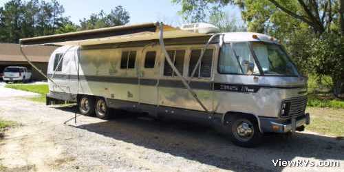 1984 Airstream 345LE Classic Motorhome (B) Exterior Curb Side