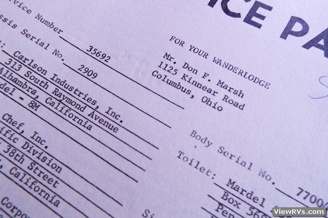 1965 Blue Bird Wanderlodge 31' Motorhome (A)