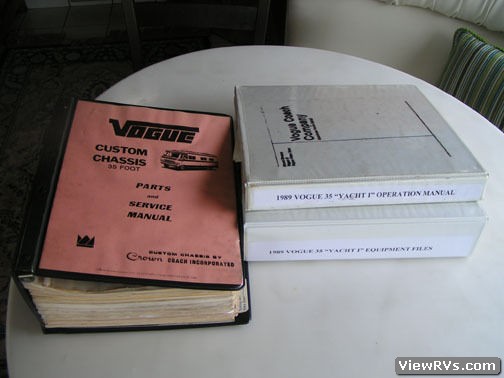 1989 Vogue Prime vista 35' Motorhome (A)