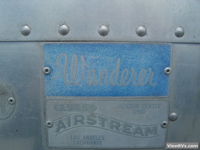 1957 Airstream Travel Trailer Wanderer (A)