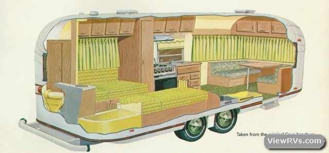 1971 Avion Travel Trailer Travelcader